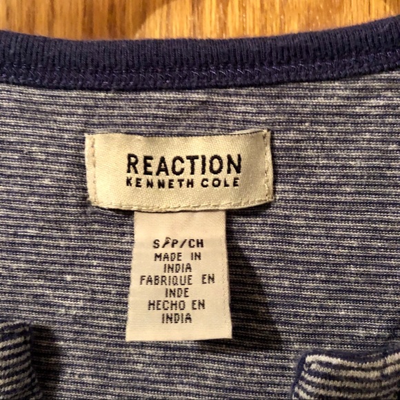 Kenneth Cole Reaction striped tee - Picture 4 of 4